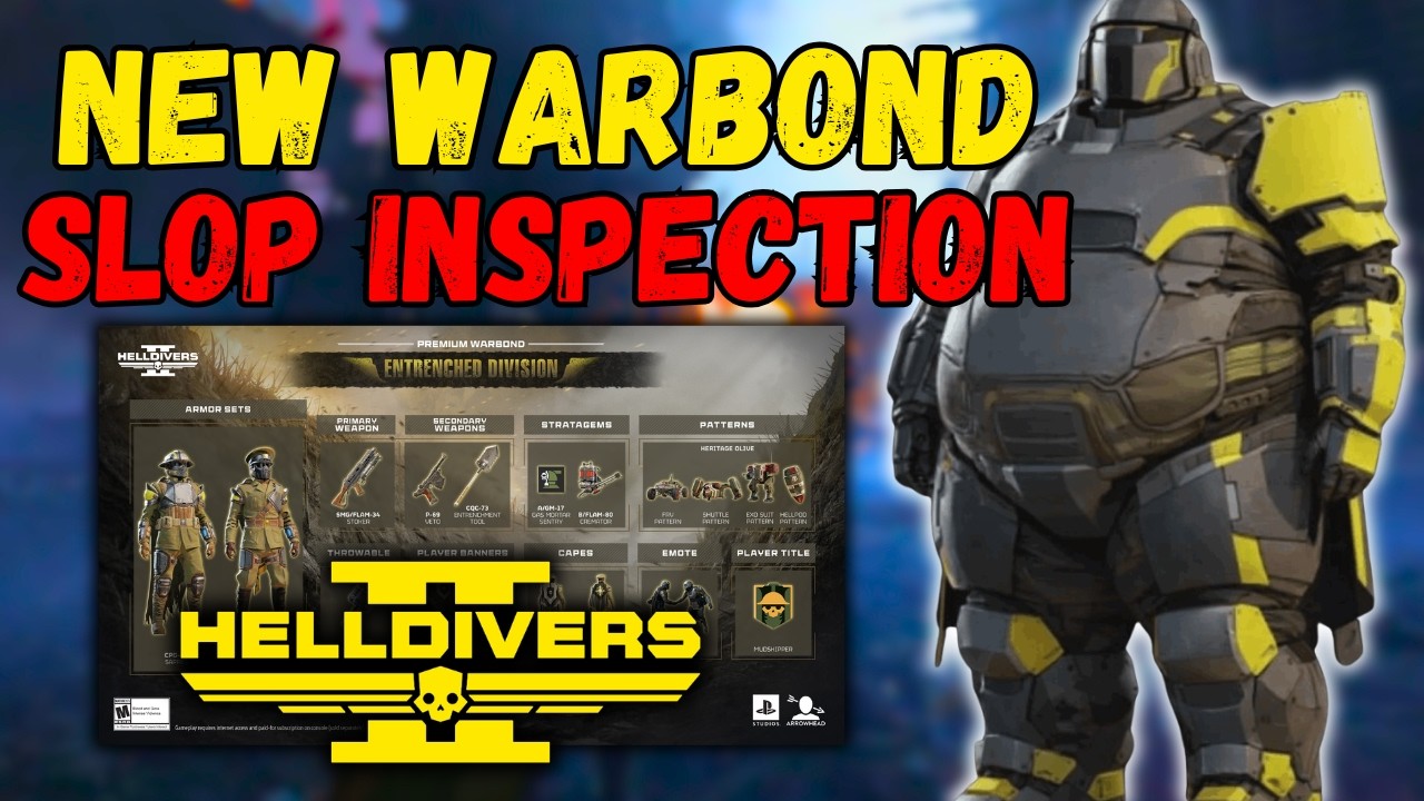 Inspecting The New Warbond Trailer/Blog For SLOP