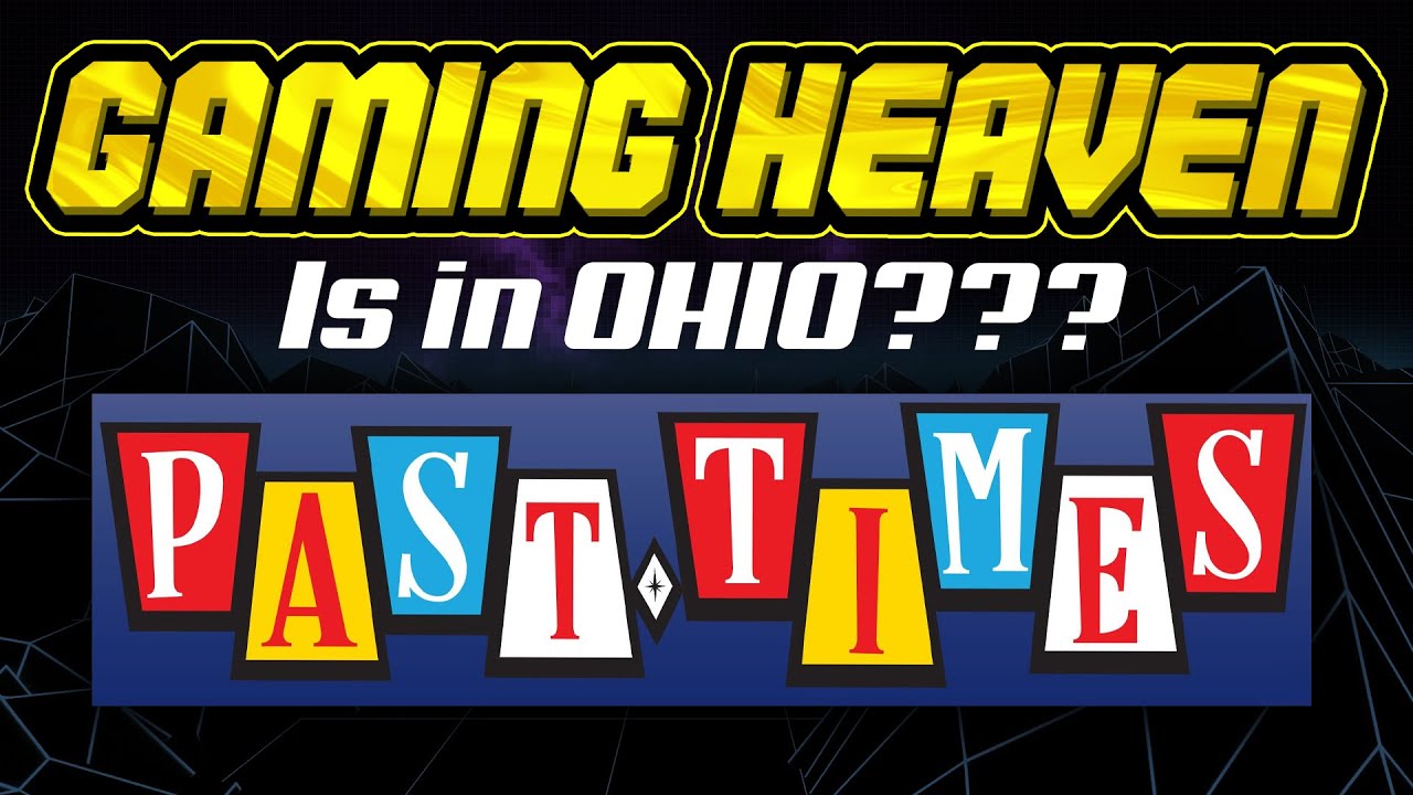 THIS PLACE IS AWESOME! Past Times Arcade & Pinball Expo