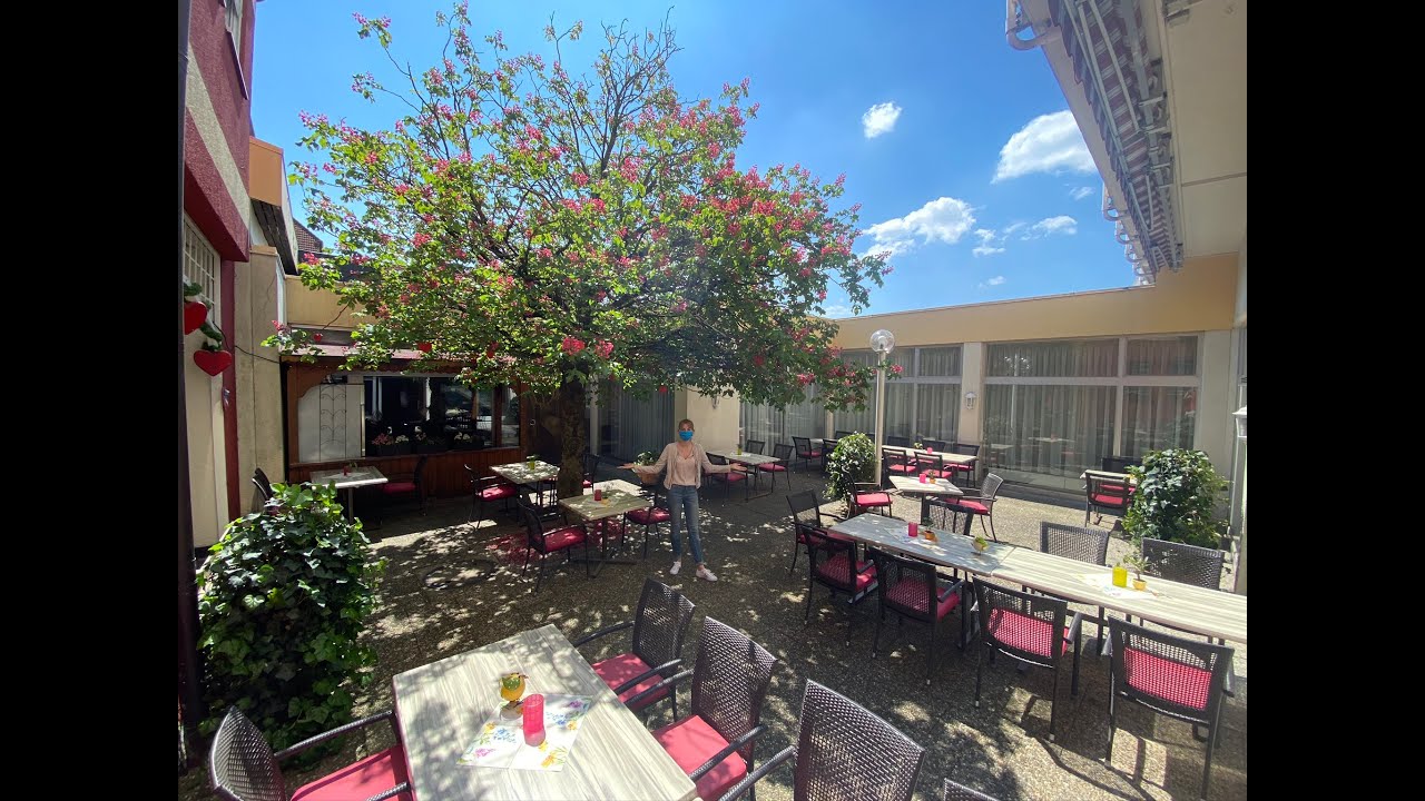 Biergartenidylle in Königsbrunn