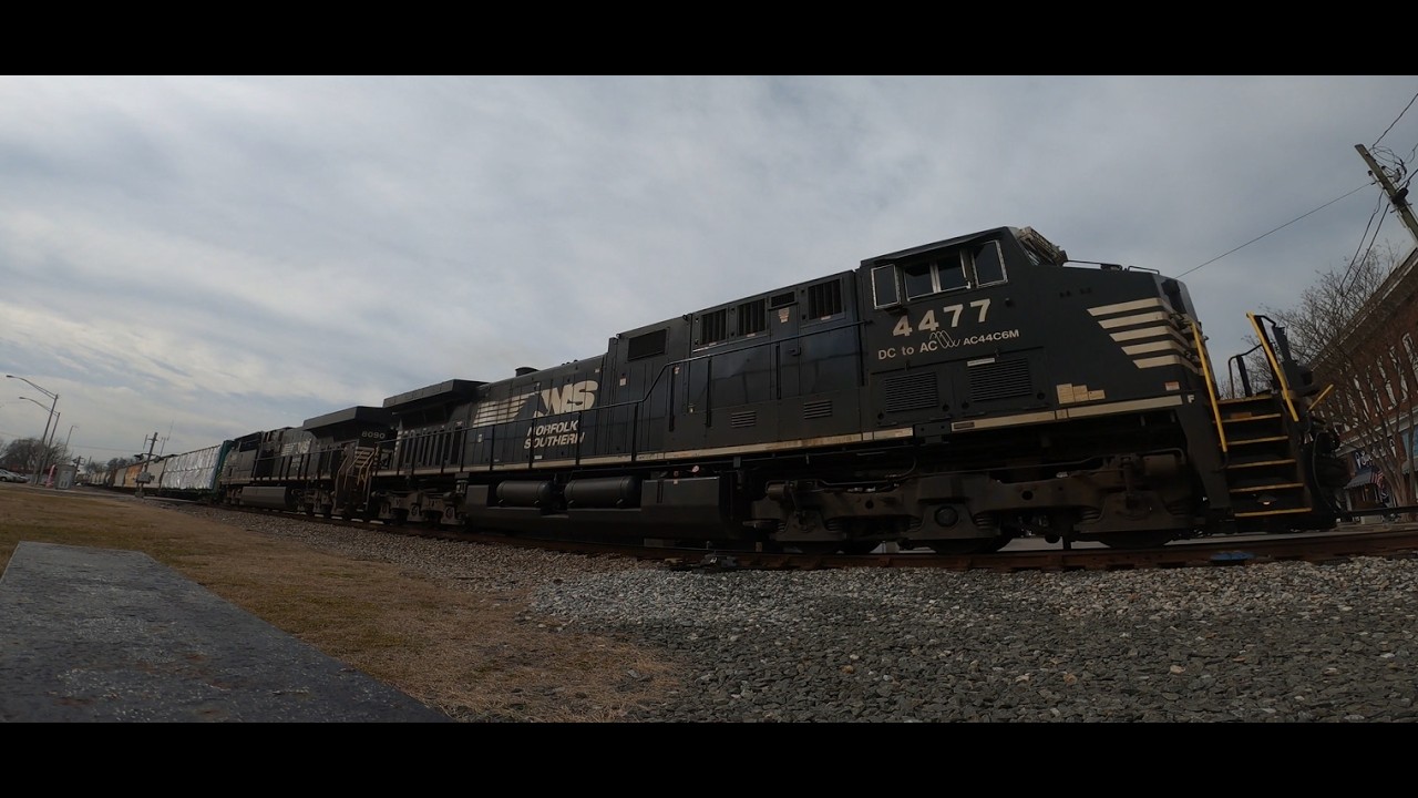 Watching Trains in Sweetwater, TN. NS-126 East Bound at Milepost MP-172