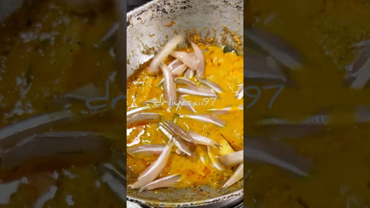 Nethili Fish curry | Anchovy fish curry | #cooking #shorts #anchovycurry