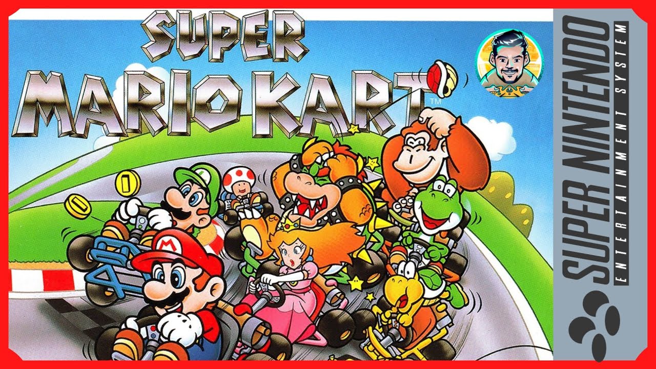 Super Mario Kart (SNES) Longplay – Full Gameplay
