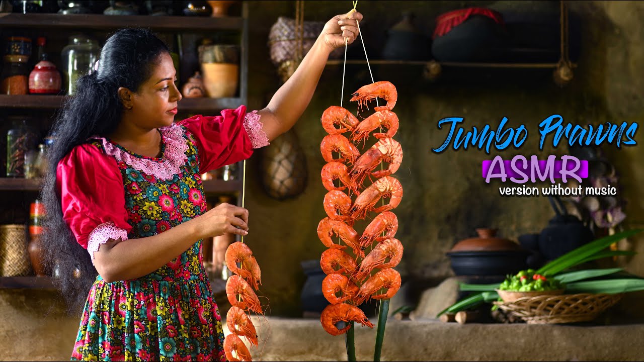 Dried Prawn Preparations with enhanced ASMR sounds | Nadee's ASMR Journey | Traditional Me