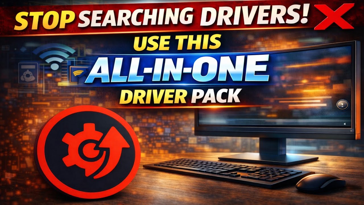 STOP Searching Drivers! ❌ Use This All-in-One Driver Pack (2026)