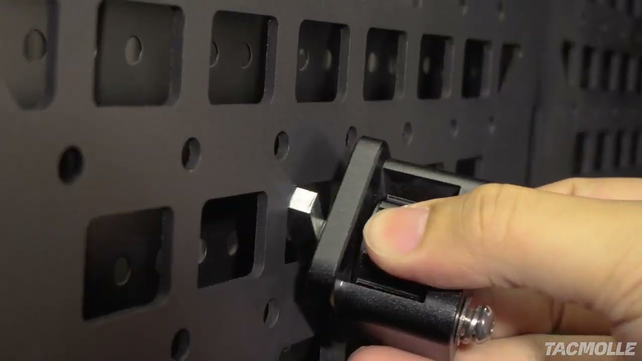 TACMOLLE Mounting Bracket Base for MOLLE Panel - Securely Attach Your Gear