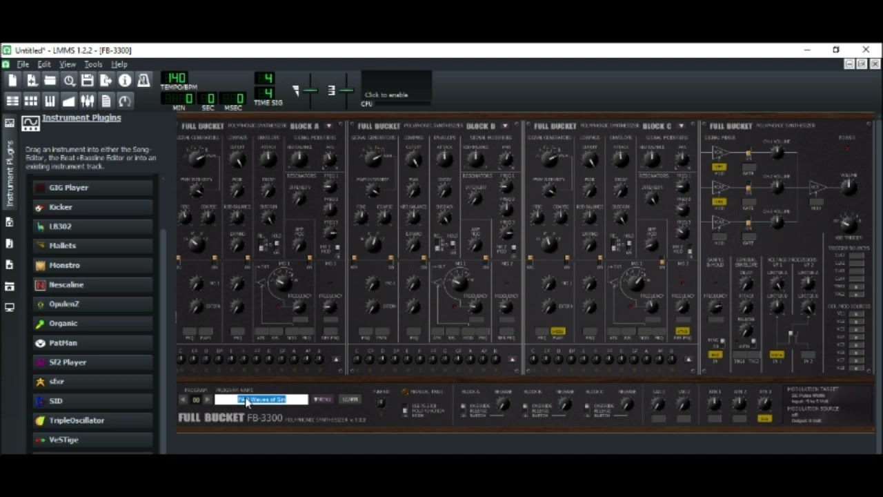 Free Fullbucket FB - 3300  Demo