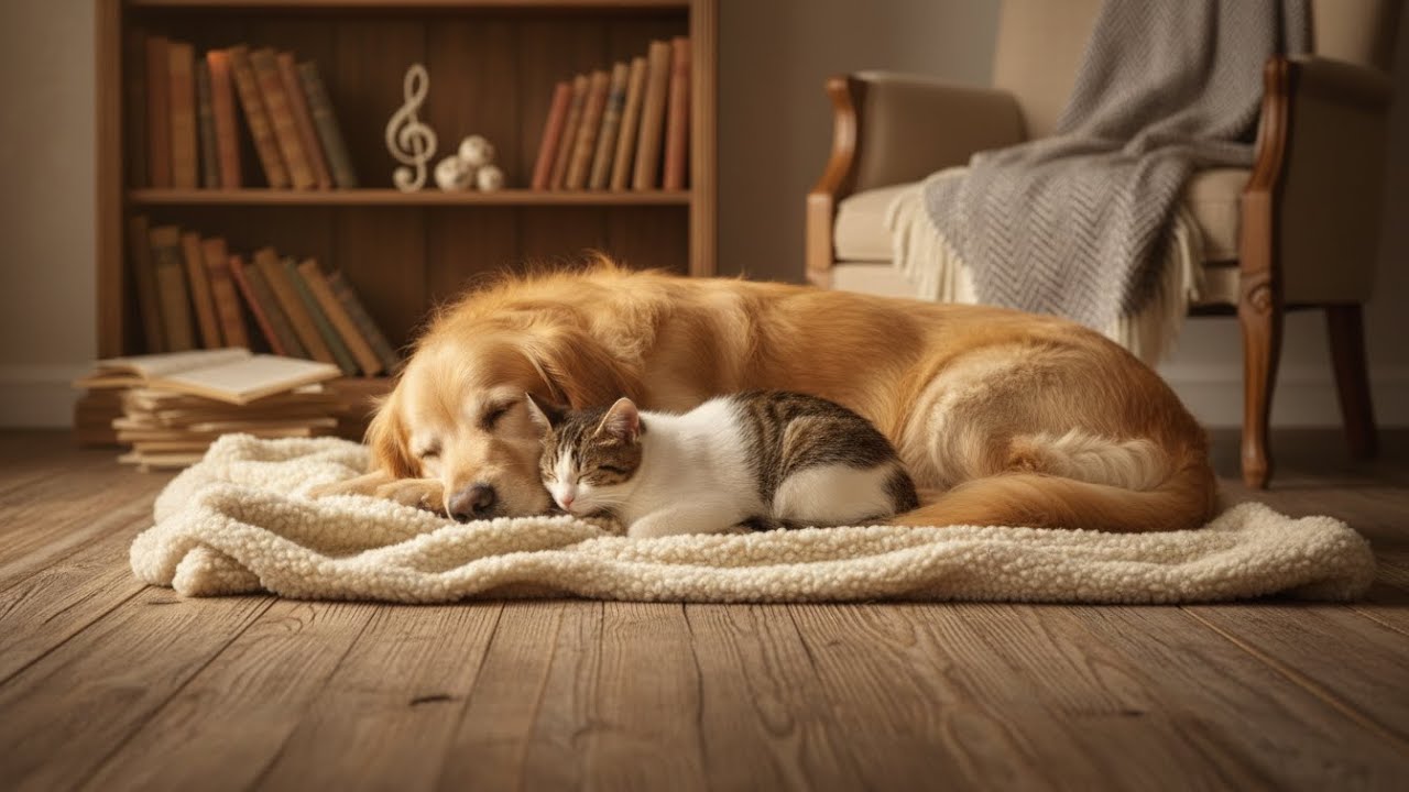 Calming Background Music Designed For Cat Anxiety Relief And Deep Sleep
