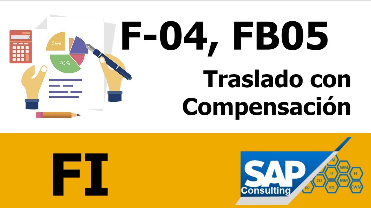 SAP FI - F-04, FB05 Traslado con Compensacion