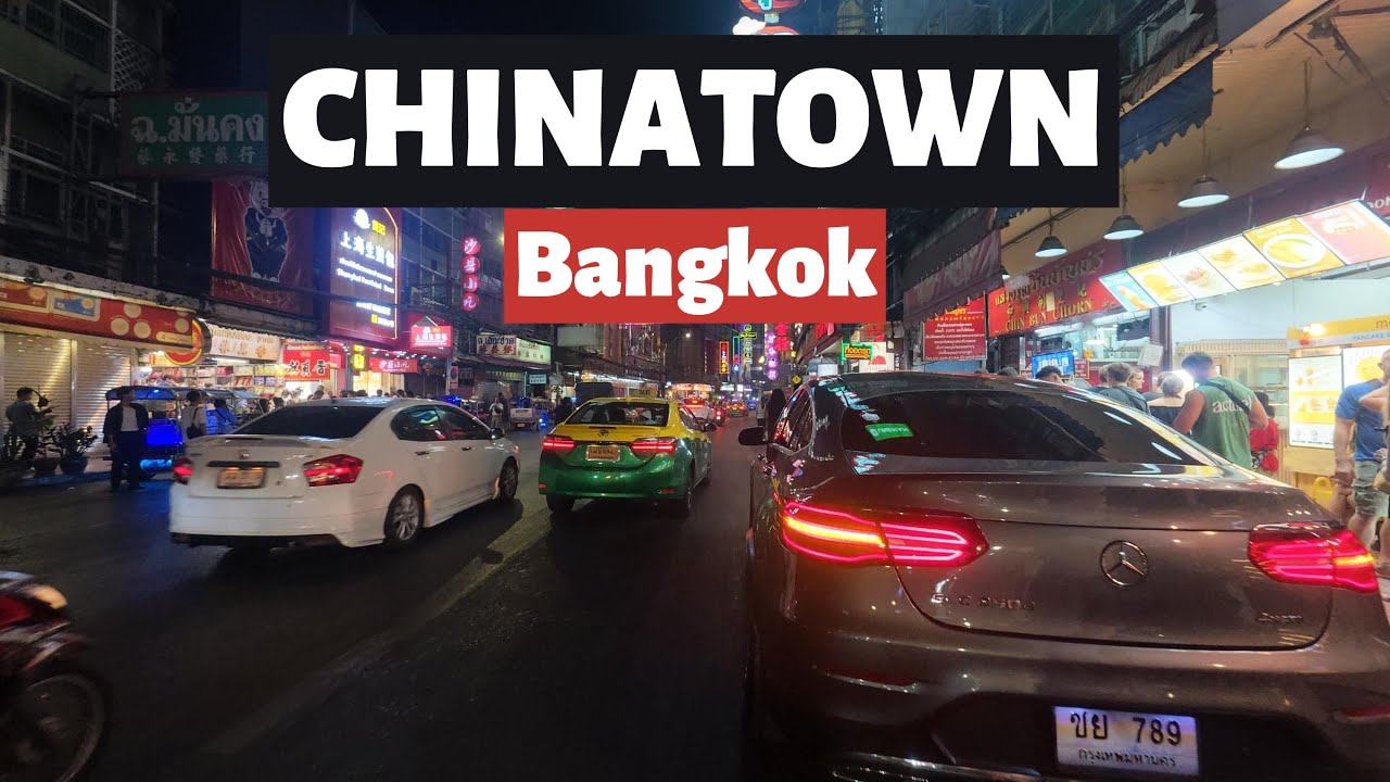 Vibrant Chinatown Night | Bangkok 4k