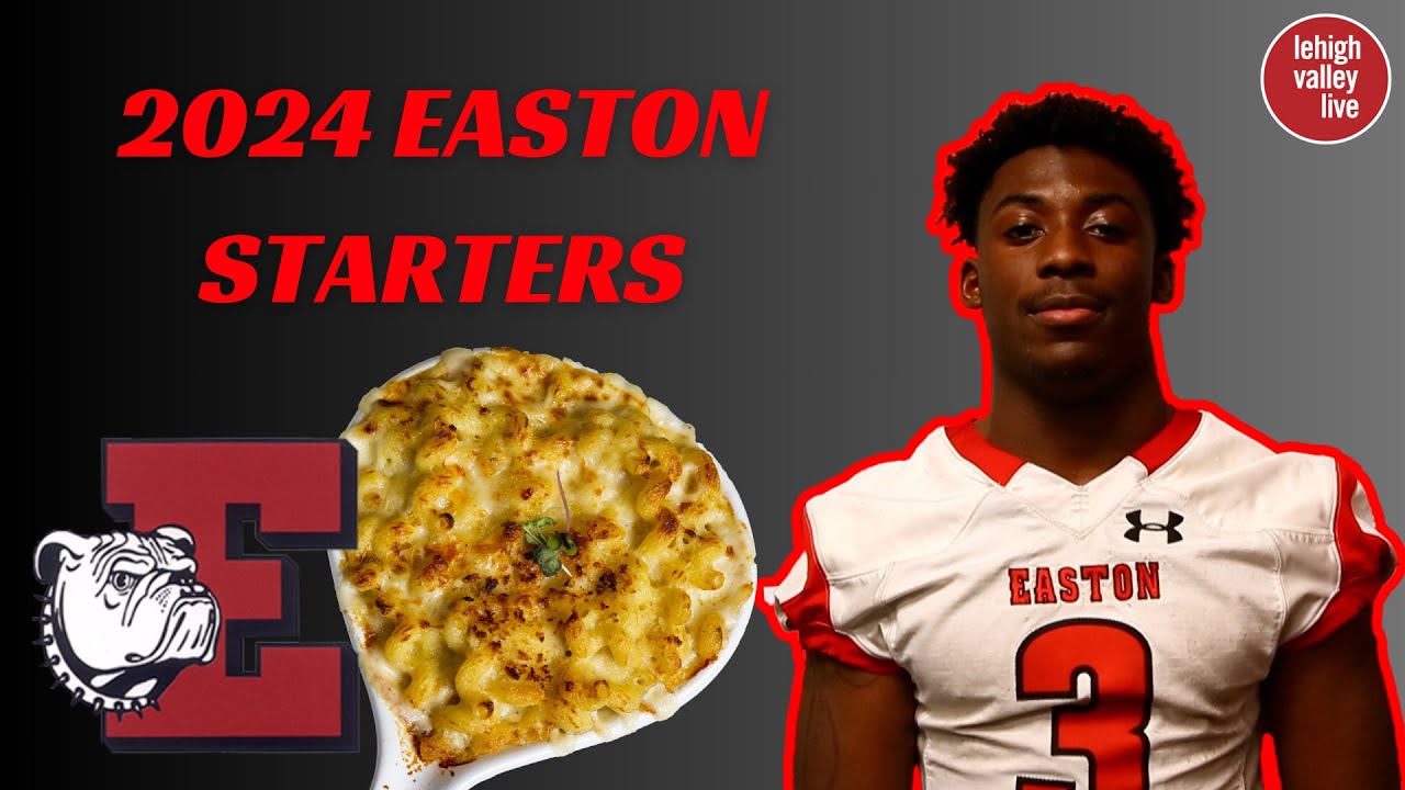 2024 Easton football senior and starter introductions