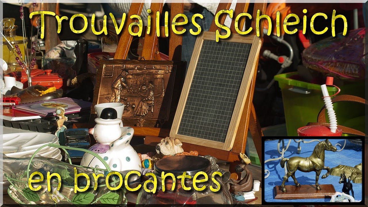 Trouvailles Schleich en brocantes (pas cher !!)