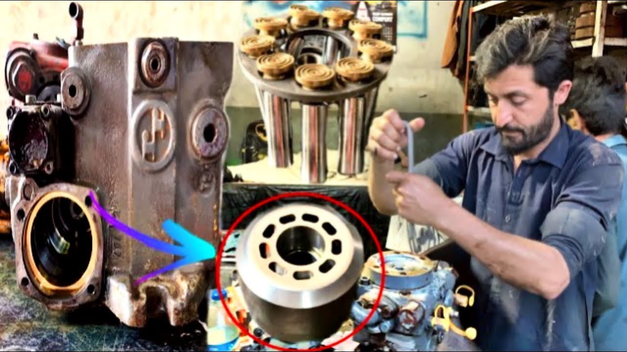 Dynapac CA251 Vibrating Pump Restoration Expert Mechanic The Local WrokShop Works Great