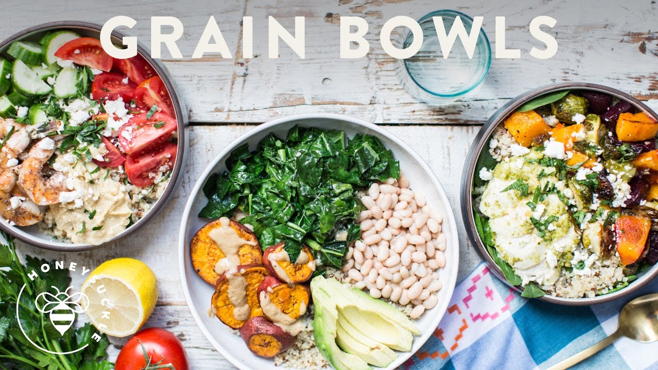 3 GRAIN BOWLS | HONEYSUCKLE