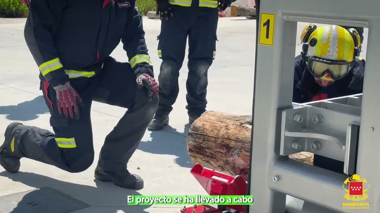 Simuladores para prácticas de apeo de arbolado