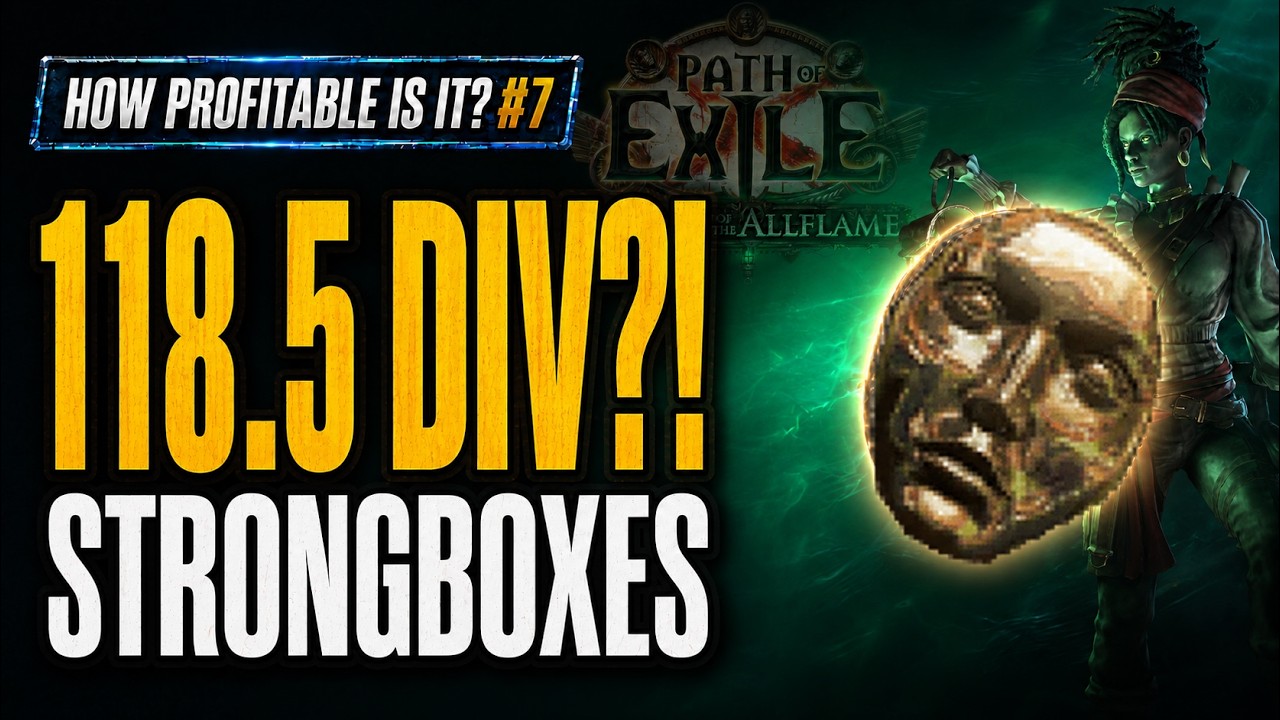 I Spent 41 Divines on Strongbox Farming &mdash; How Profitable Is It? | PoE 3.29