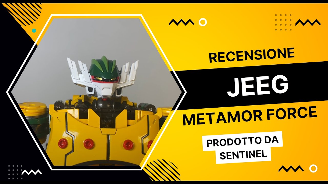 Jeeg Metamor-Force Recensione del robot prodotto da Sentinel