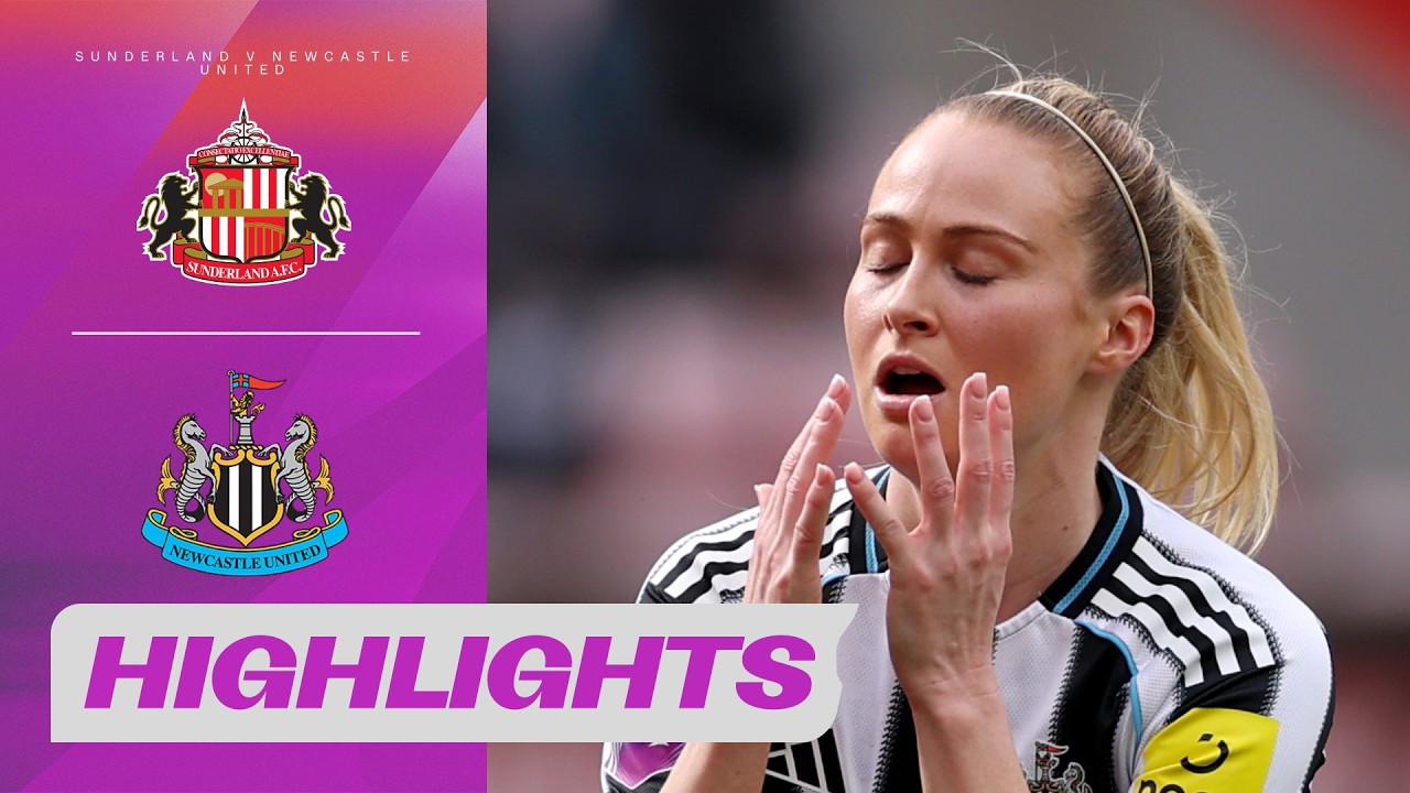 Tight Fought Tyne&ndash;Wear Derby | Sunderland v Newcastle United | Barclays WSL2 25/26