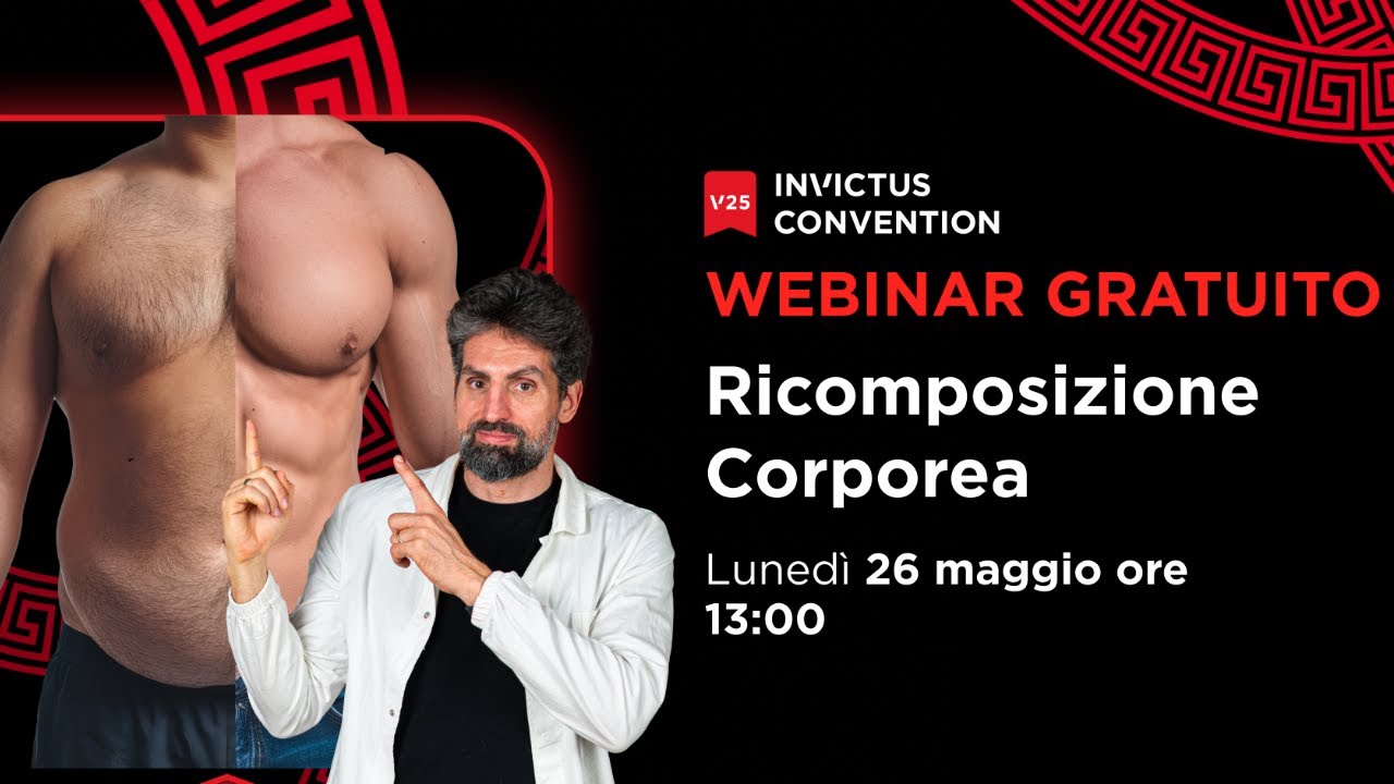 Webinar gratuito sulla Ricomposizione corporea