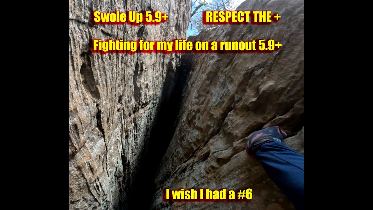 Swole Up 5.9+ (5.10b?) - Secret Garden, Miller Fork, Red River Gorge, Kentucky