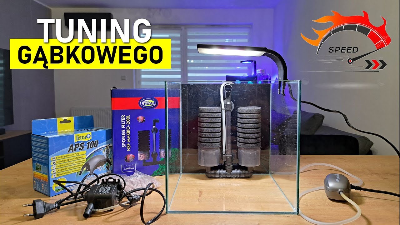 AquaNova NSF-MAXBIO-200L -  Filtr Gąbkowy