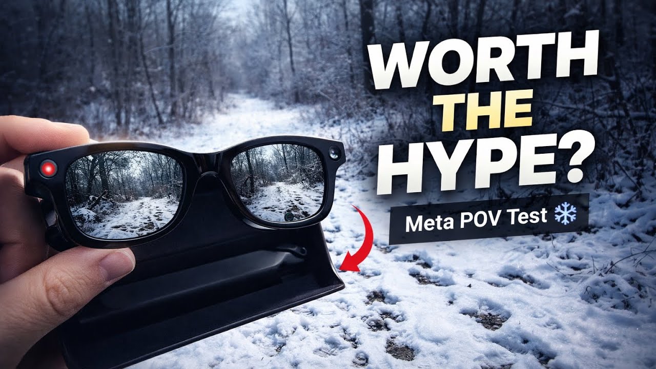 Ray-Ban Meta Smart Glasses Unboxing + First Nature Walk Test (POV Camera Review)