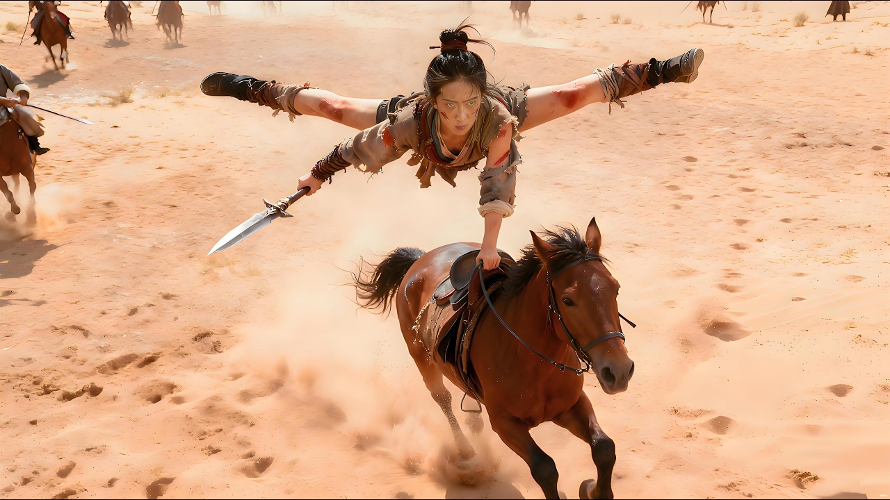 Kung fu war goddess!A slave girl is a secret master &mdash; disguised as a man,she battles hundreds alone!