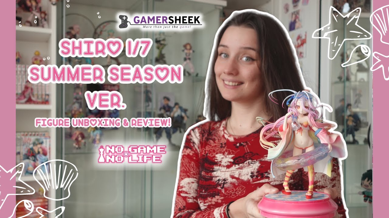 No Game No Life! - Shiro: Summer Season 1/7 Phat! - Anime Figure Unboxing & Review!