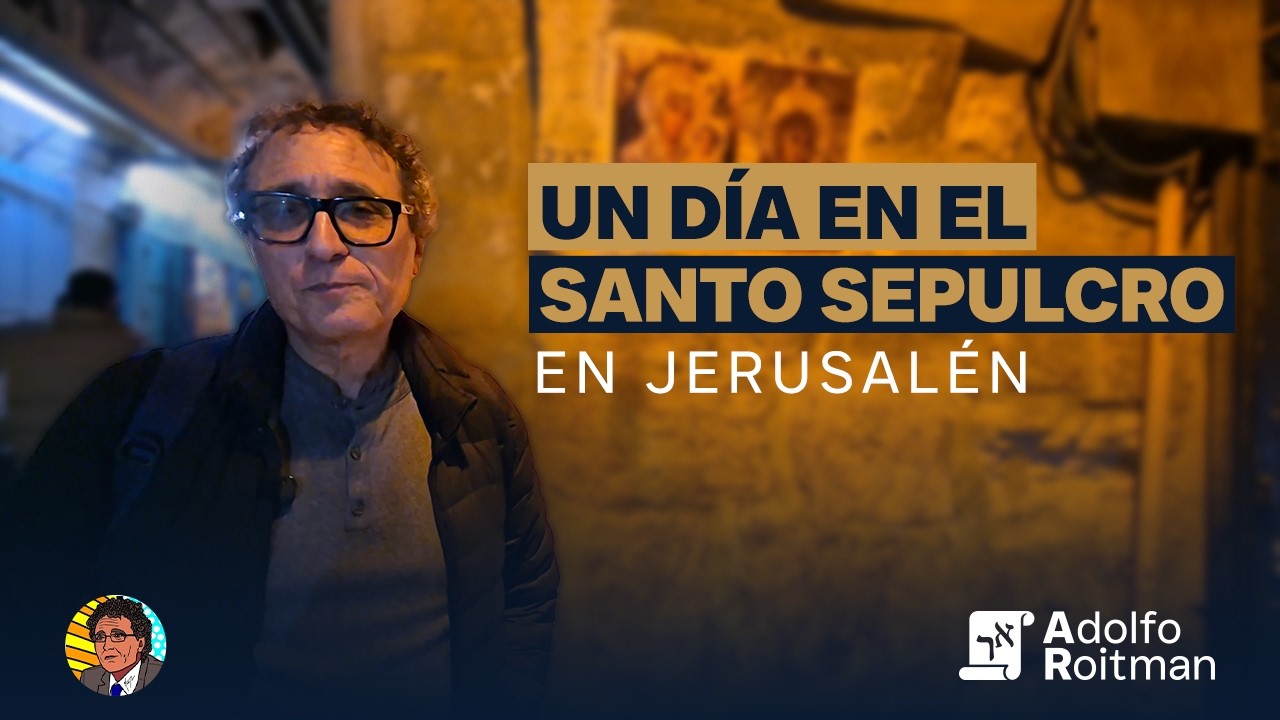 Un día en el Santo Sepulcro en Jerusalén
