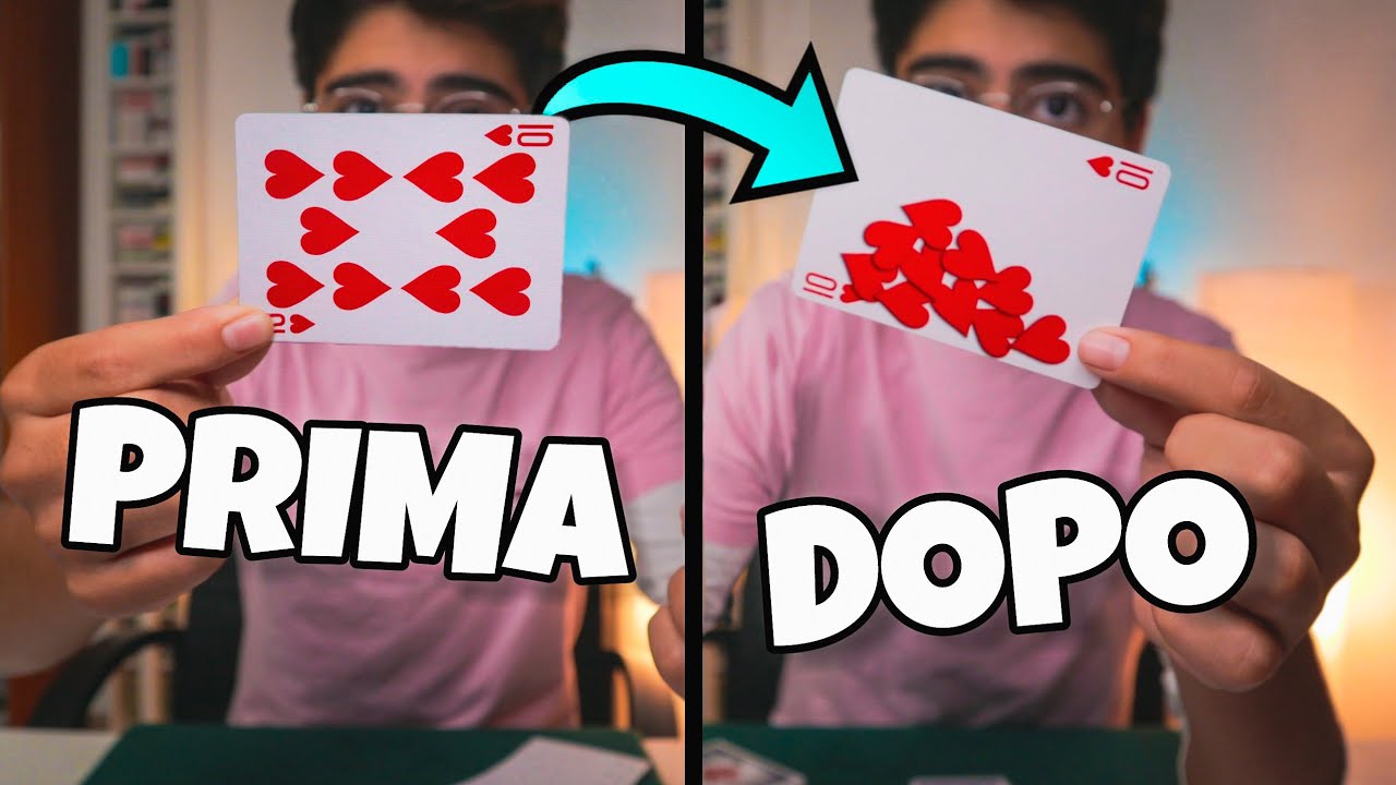 TUTORIAL / COME SPOSTARE I SEMI DI UNA CARTA!!!