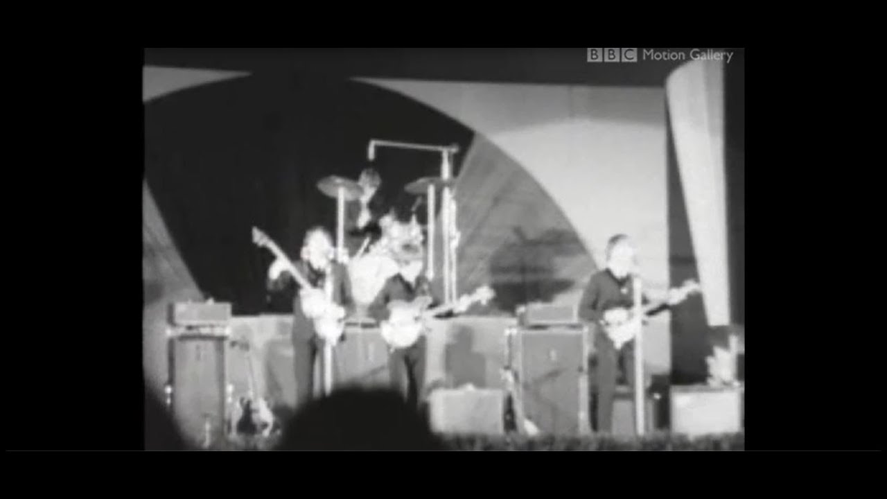 The Beatles - Live At Hollywood Bowl (23 August 1964) (Film A) (CBS News)
