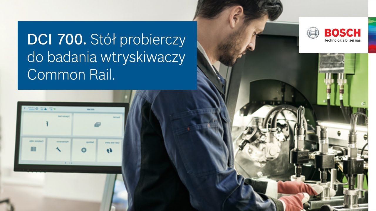 DCI 700. Stół probierczy do testowania wtryskiwaczy Common Rail.