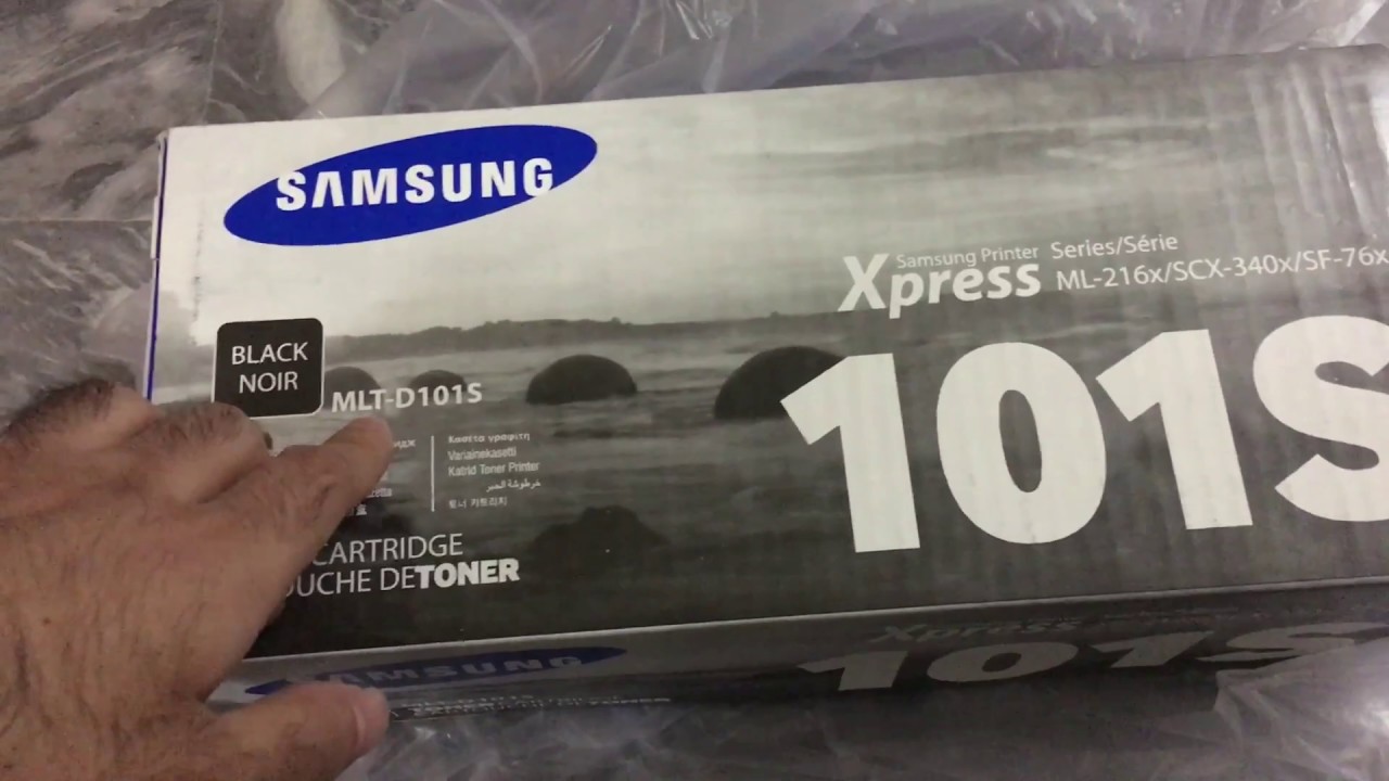 Samsung MLT-D101S overview and how to install it in your printer