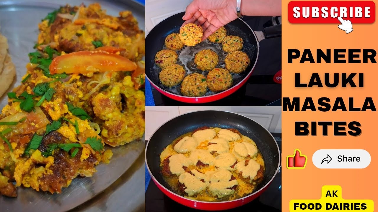 ಆರೋಗ್ಯಕರ ಪನೀರ್ ಸೊರೆಕಾಯಿ ಪ್ಯಾಟೀಸ್ | Healthy Paneer Lauki Masala Patties 🔥🔥