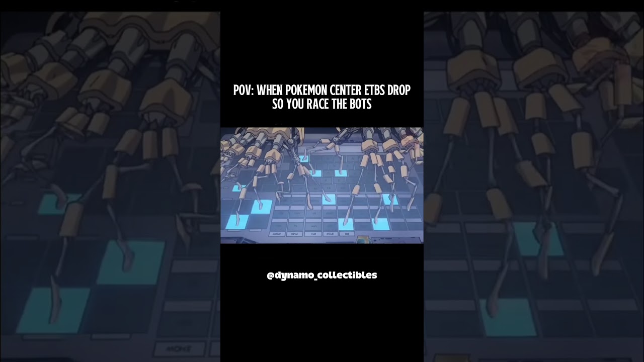 When pokemon center etbs drop and the bots are on your tail...#pokemon #pokemoncenter #elitetrainer