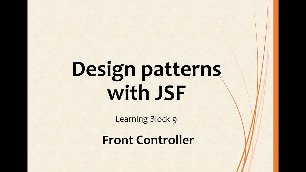 LB09 Design Patterns: Front Controller