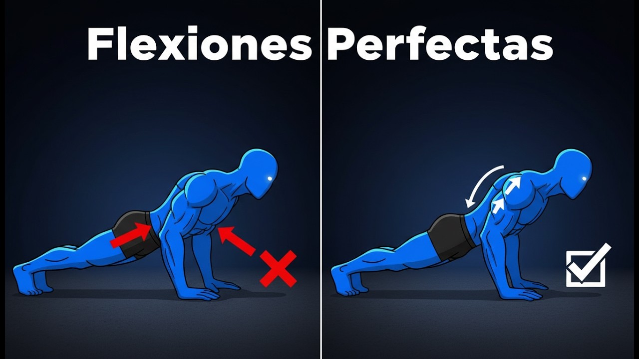 Flexiones Perfectas | El Error Que Está Frenando Tu Progreso (Y Cómo Corregirlo)