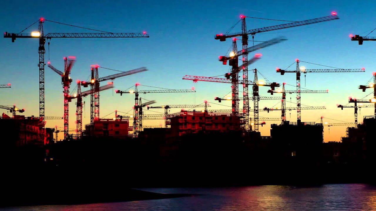 Liebherr - Kranballett Aspern Wien (short)