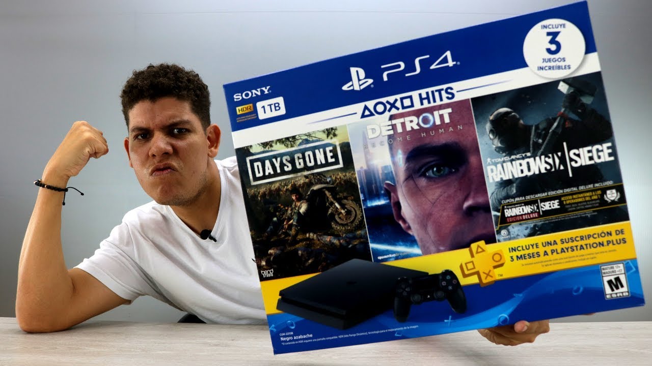 Ps4 Unboxing PLAYSTATION 4 Slim HITS BUNDLE 2019 🎮 ¿El mejor regalo? 🎁