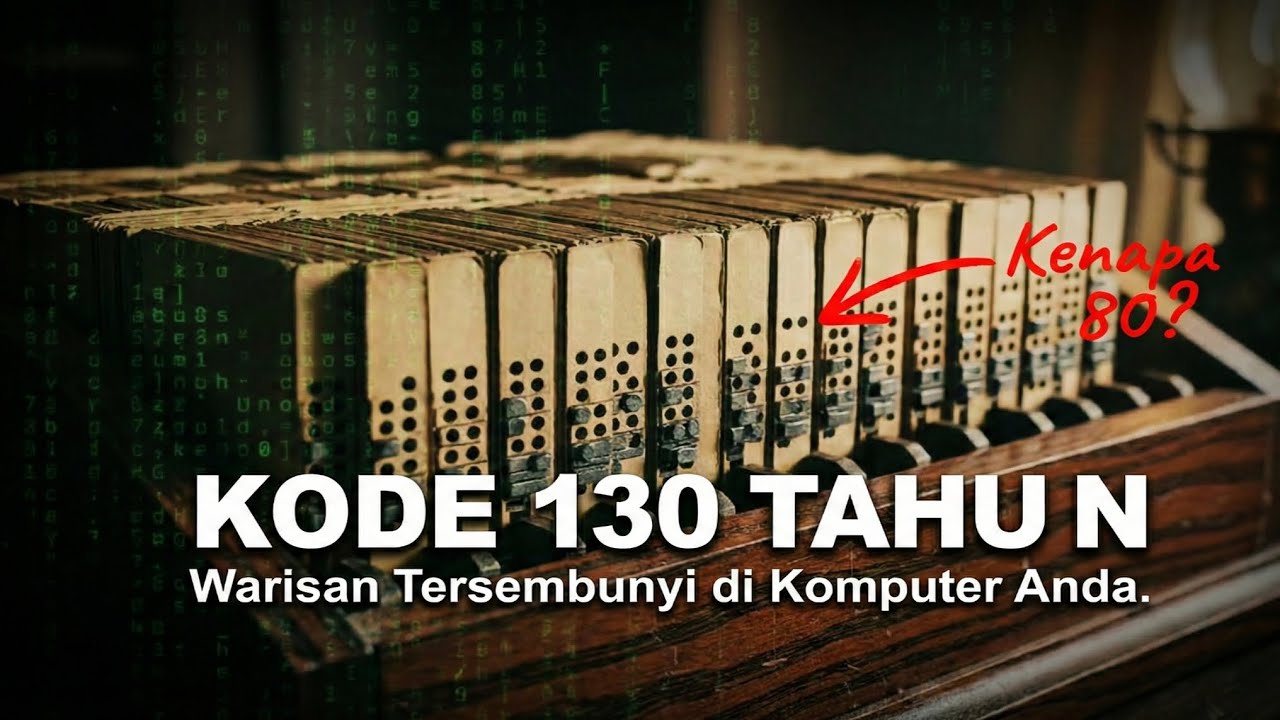 Kartu Kertas 1928 yang Masih Memenjarakan Kode Komputer Tercanggih Hari Ini.