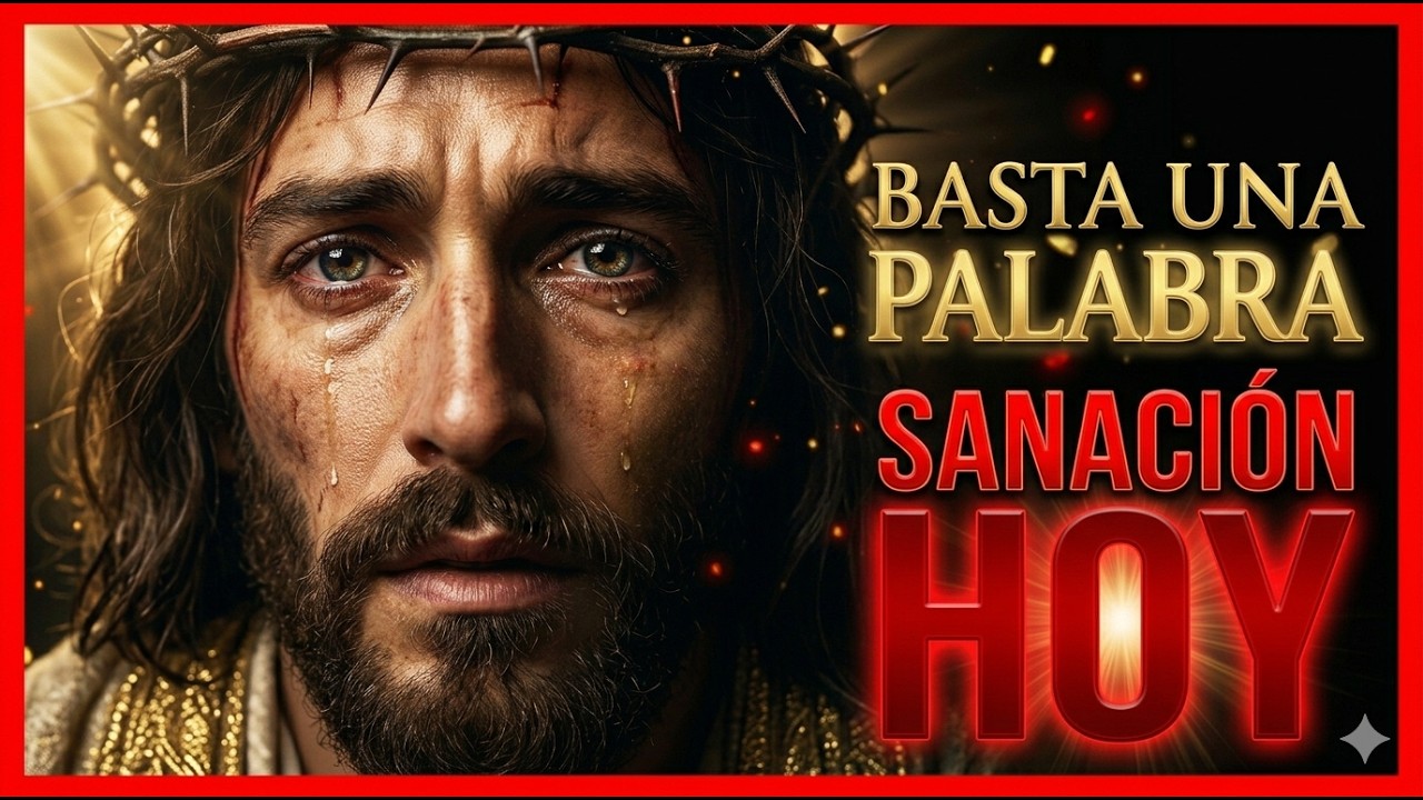 ⭐ BASTA UNA PALABRA TUYA 🙏 SANACIÓN MILAGROSA