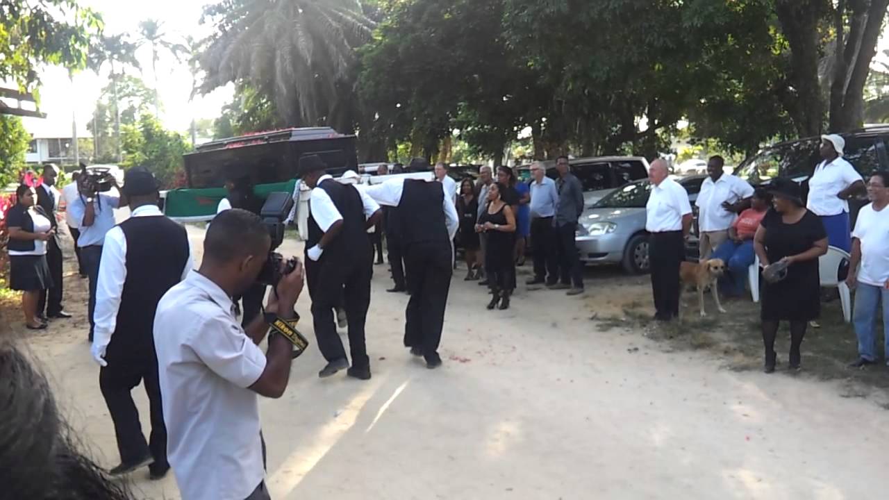 Typical Creole Burial in Suriname