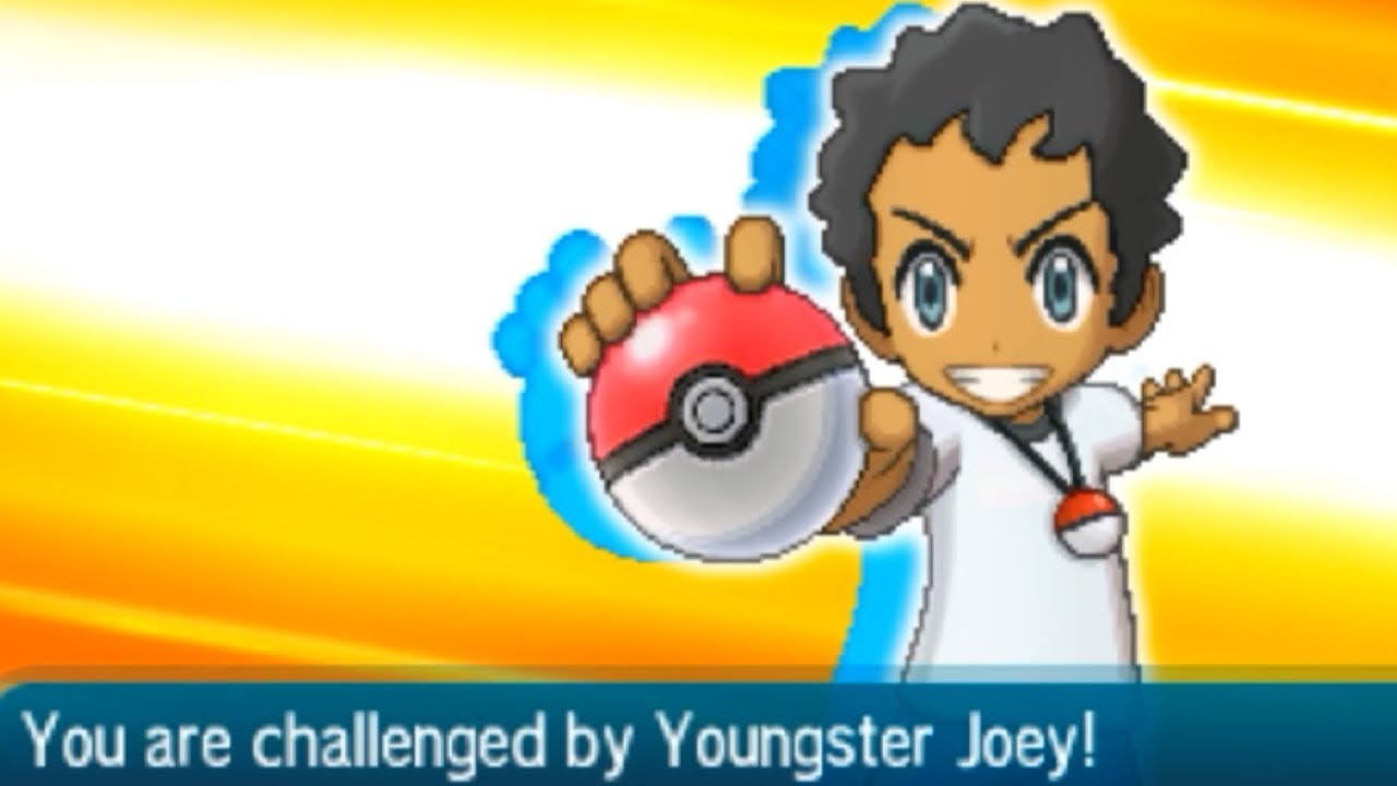 Pokemon Sun & Moon - Youngster Joey - Trainer School