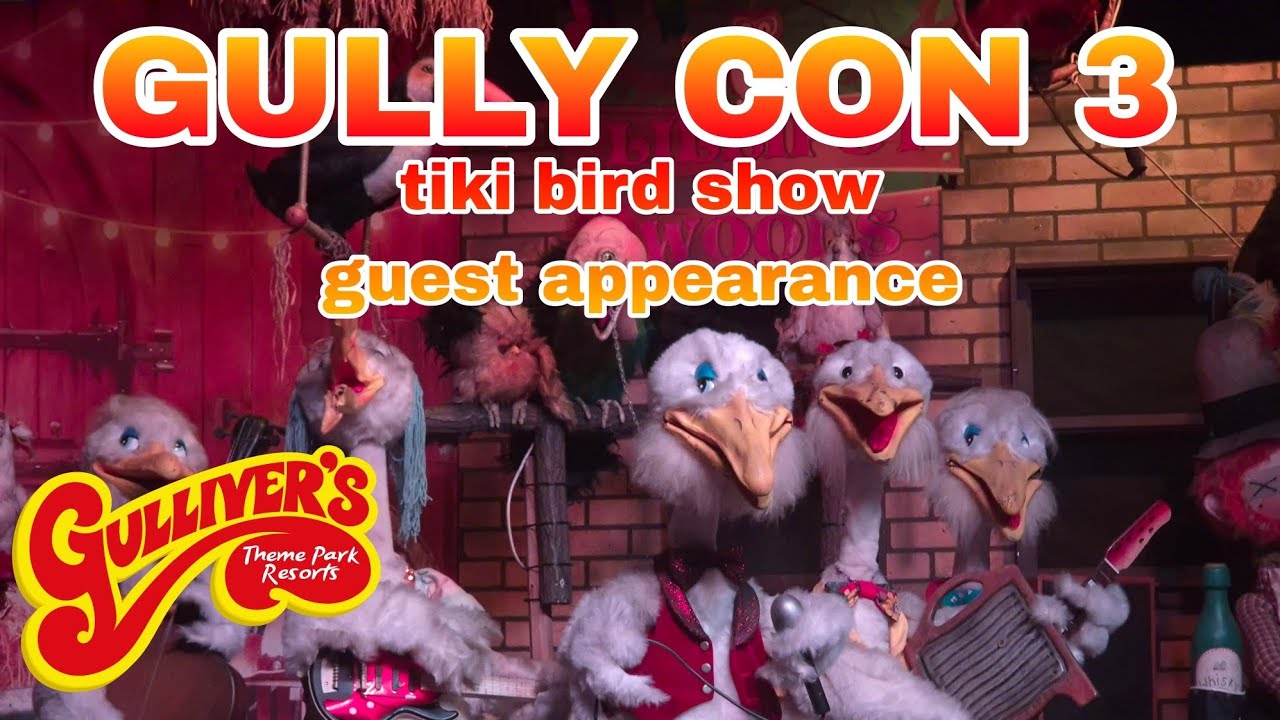 Tiki Bird Show Guest Appearance / Gully Con 3 (gullivers Kingdom)