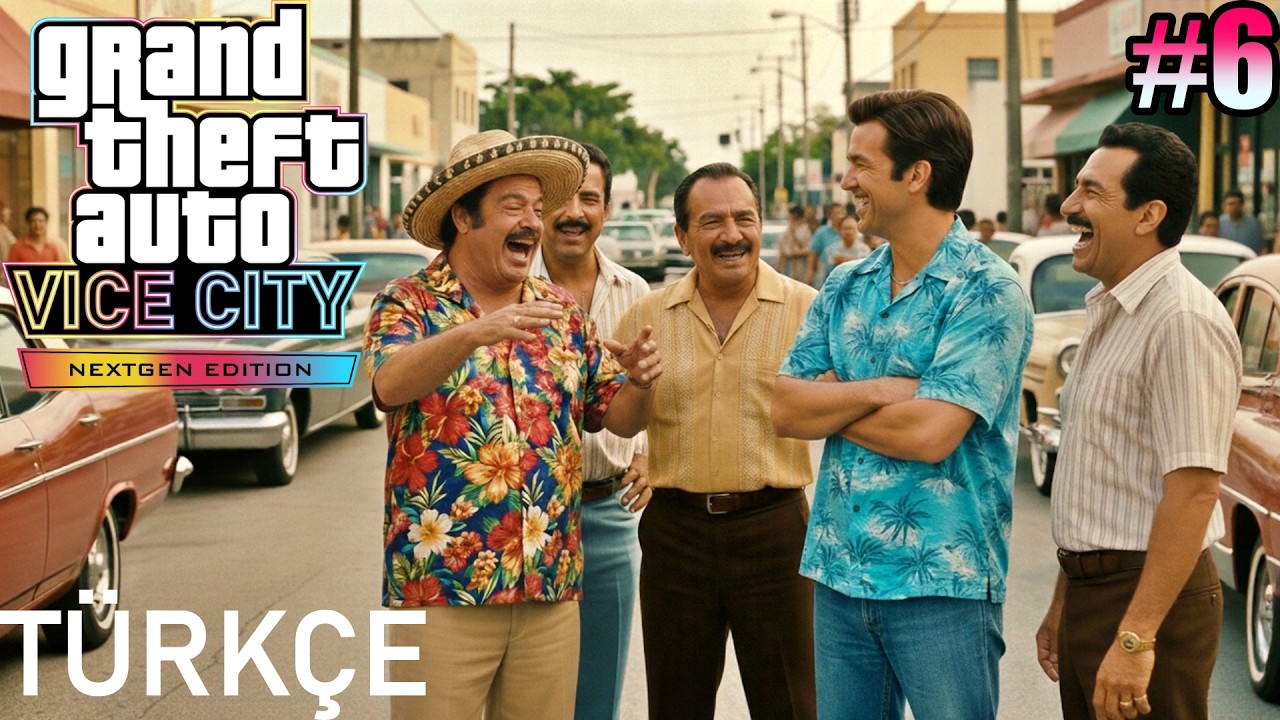 TAŞAK MESELESİ | GTA VİCE CİTY NEXTGEN BÖLÜM 6 TÜRKÇE