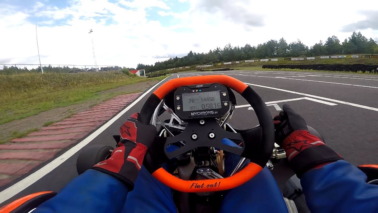 First Time Driving KZ2 Gokart
