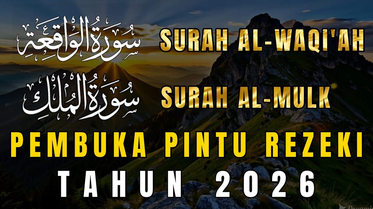SURAT AL-MULK & SURAT AL-WAQI'AH PEMBUKA PINTU REZEKI DI TAHUN 2026