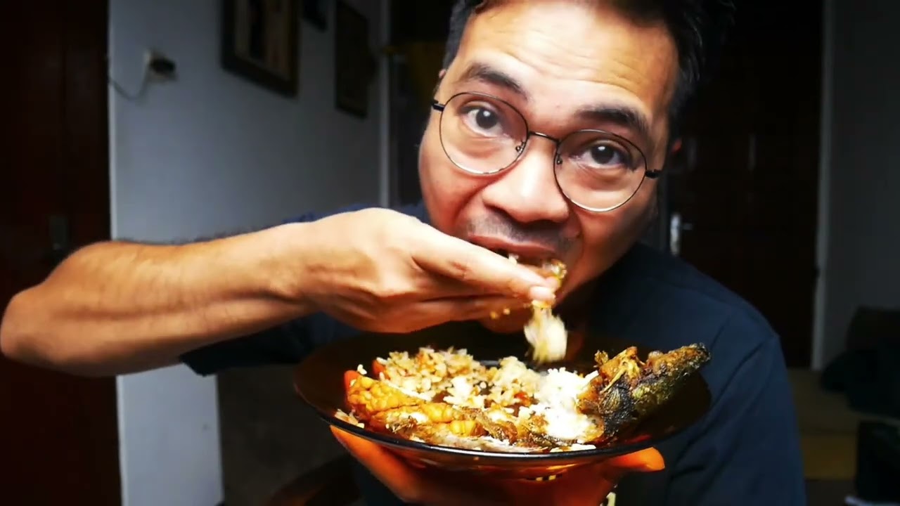 MAKAN PECEL LELE + TEMPE #mukbang #makan #kuliner 
