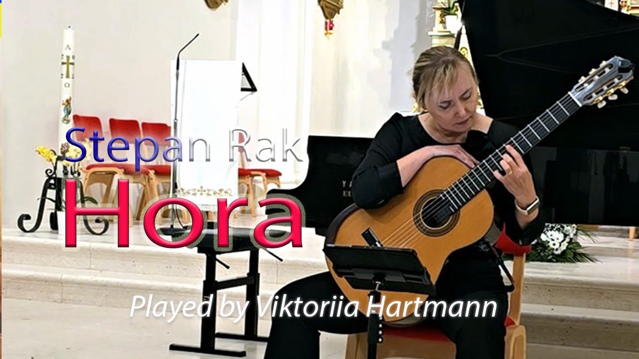 "Hora" by Stepan Rak, plays Viktoriia Hartmann