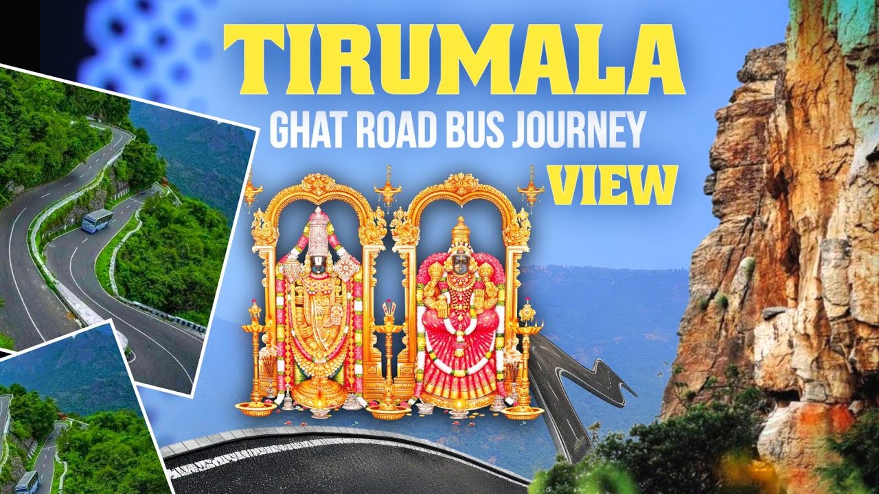 Tirupati to Tirumala Ghat Road Bus Journey ||APSRTC Bus Driver Skills on Tirumala Ghat Road"