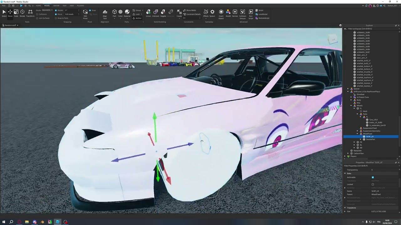 How to A-Chassis a CAR in Roblox Studio (make your car drive)